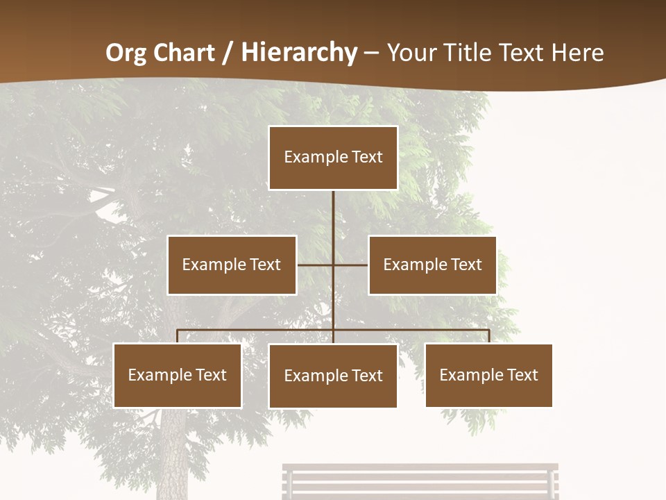 White Seat Solitude PowerPoint Template