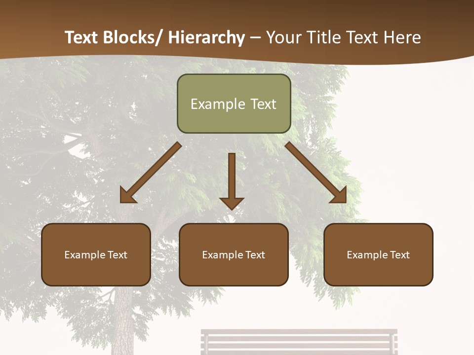 White Seat Solitude PowerPoint Template