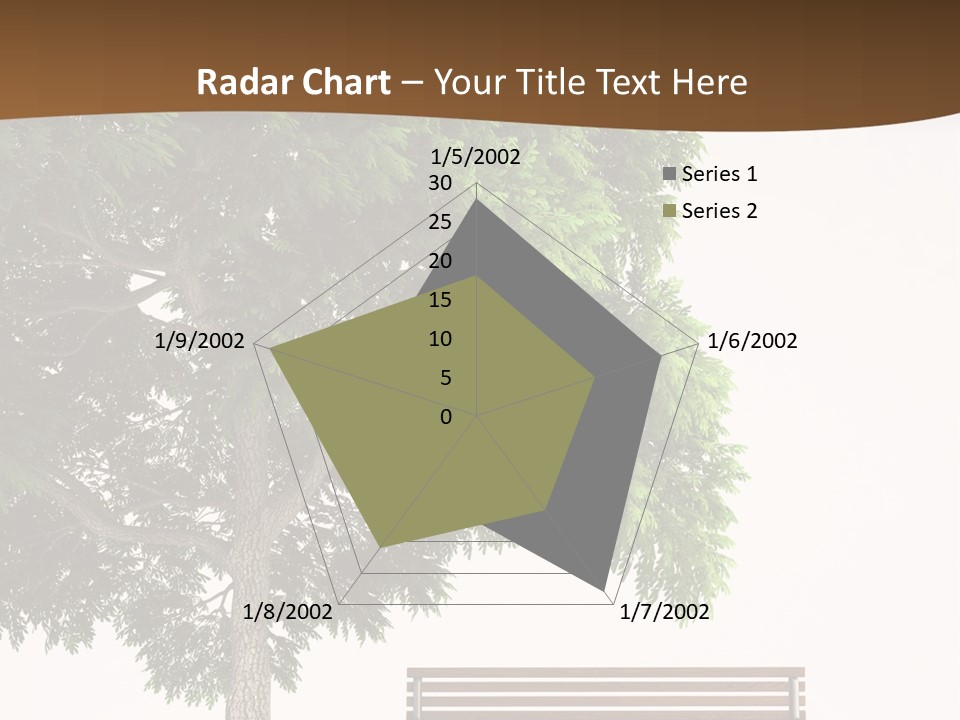 White Seat Solitude PowerPoint Template