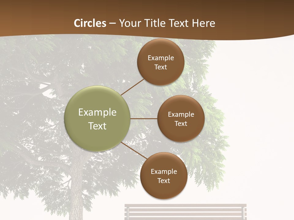 White Seat Solitude PowerPoint Template