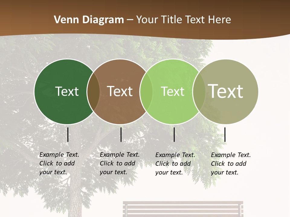 White Seat Solitude PowerPoint Template