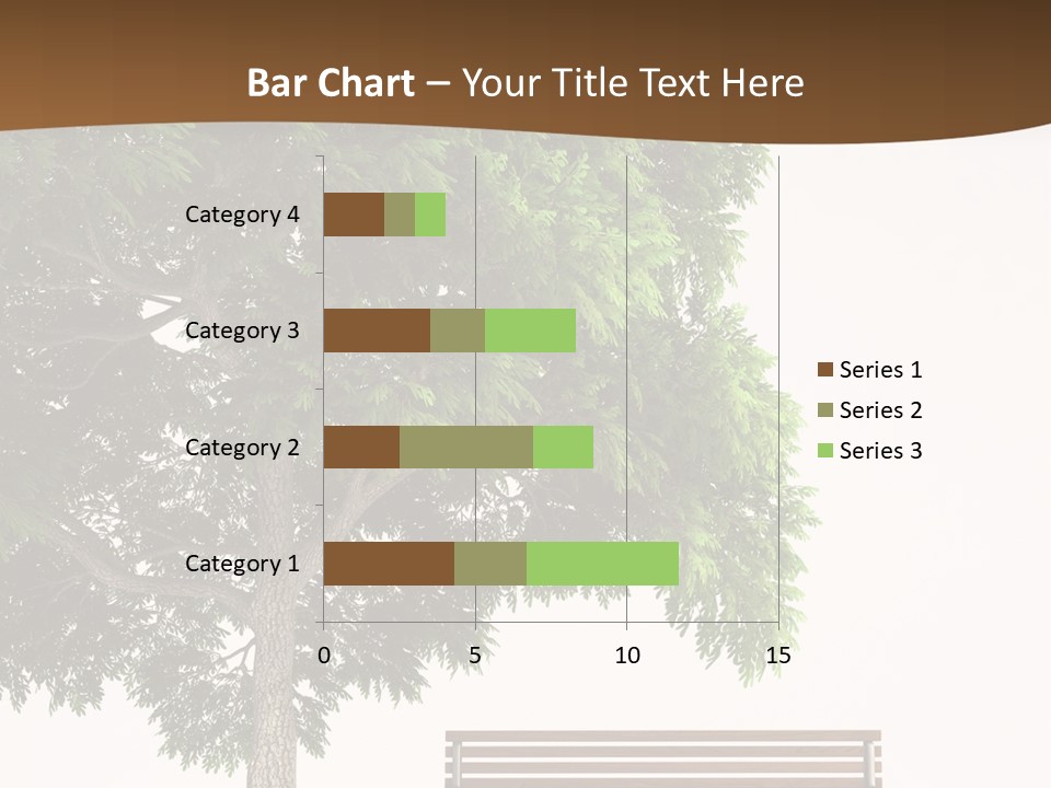 White Seat Solitude PowerPoint Template