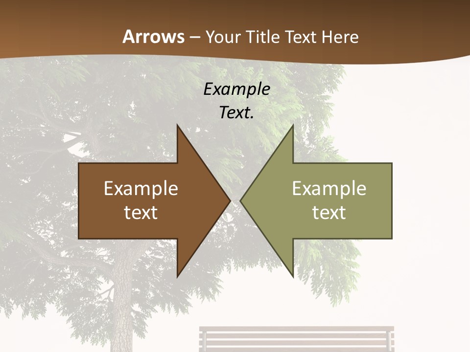 White Seat Solitude PowerPoint Template