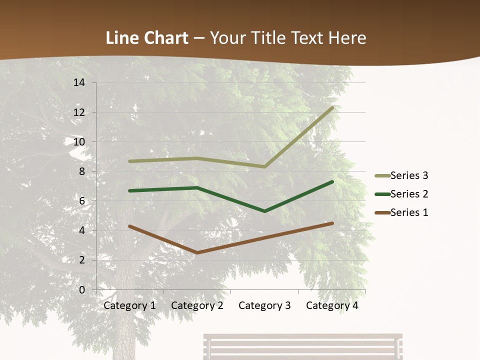 White Seat Solitude PowerPoint Template