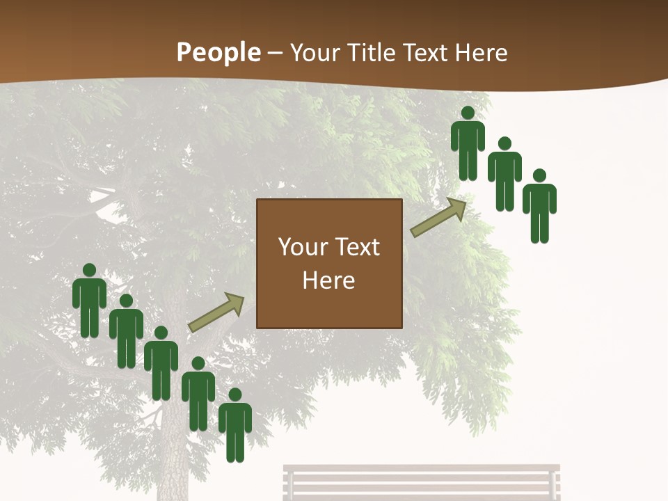 White Seat Solitude PowerPoint Template