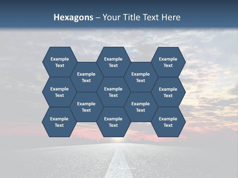 Turn Blur Sky PowerPoint Template