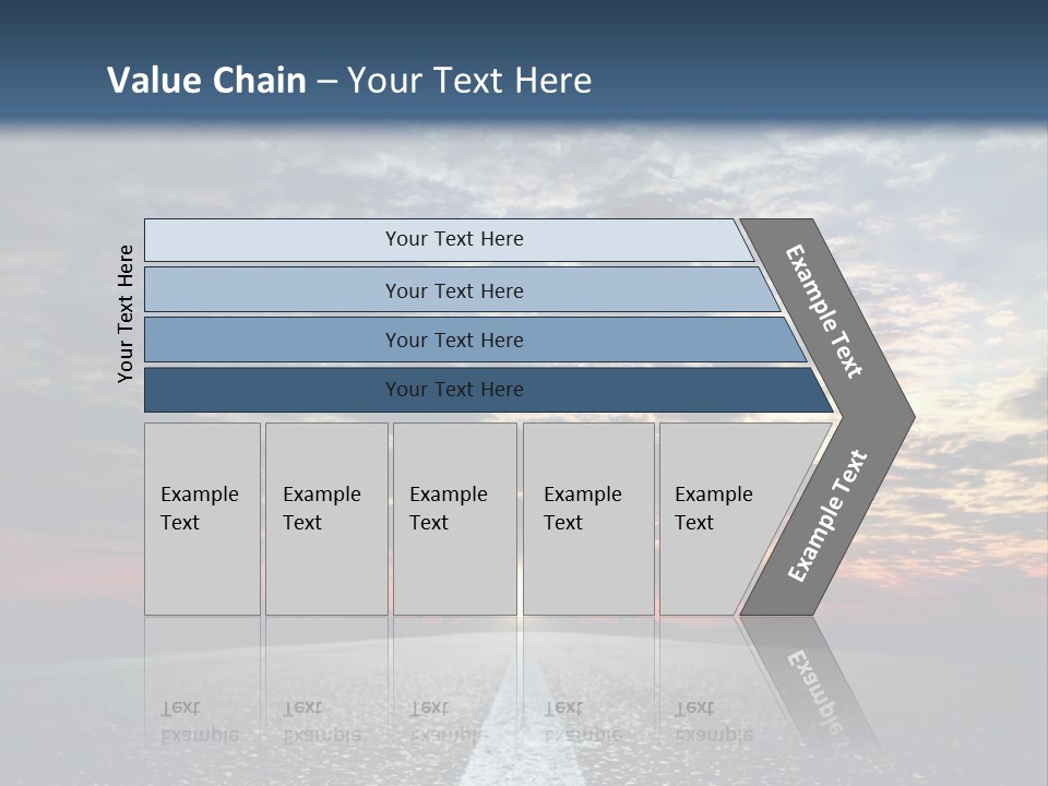 Turn Blur Sky PowerPoint Template