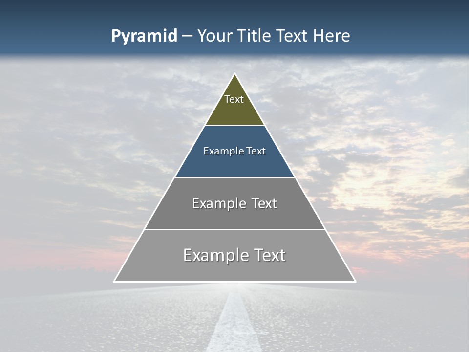 Turn Blur Sky PowerPoint Template