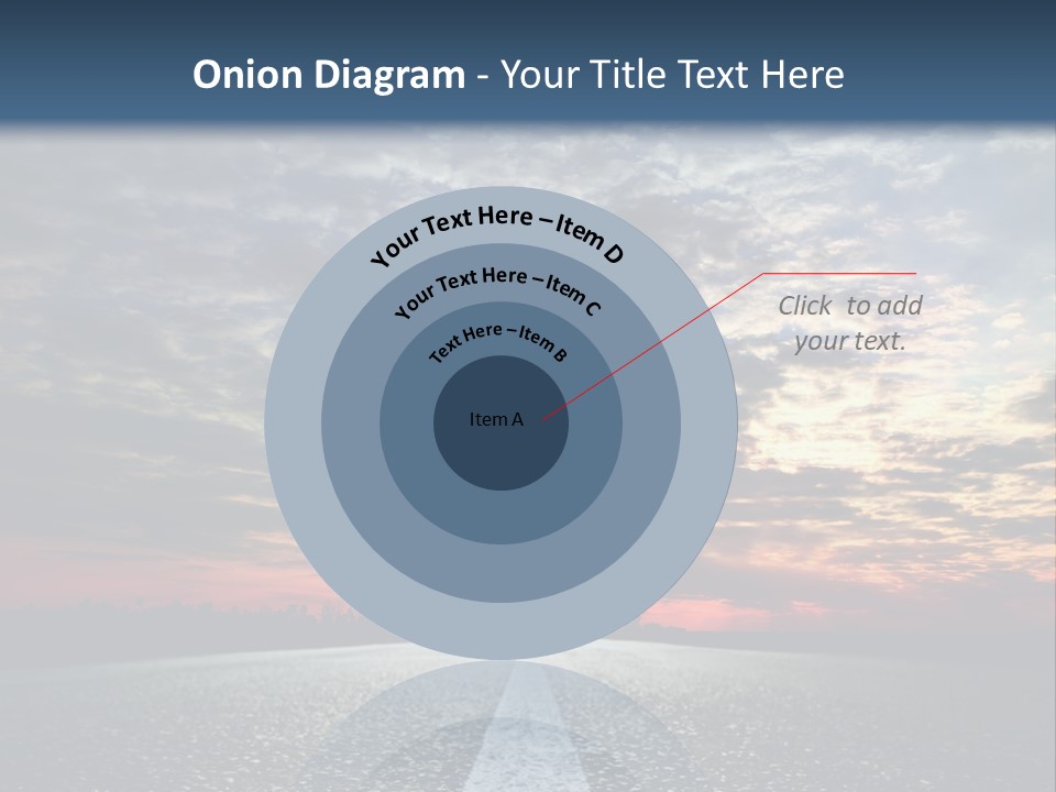 Turn Blur Sky PowerPoint Template