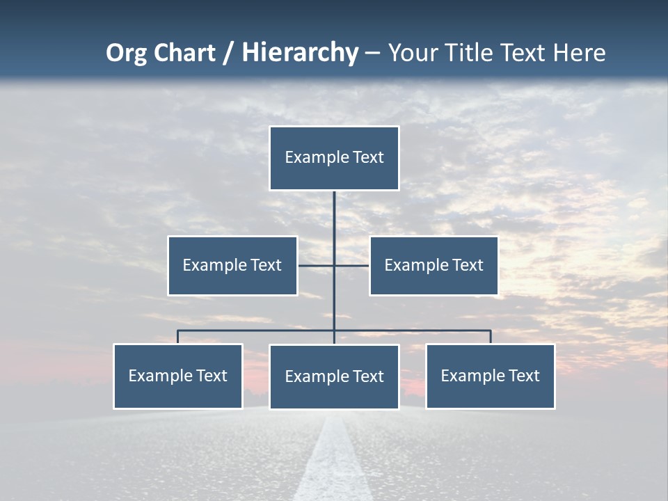 Turn Blur Sky PowerPoint Template