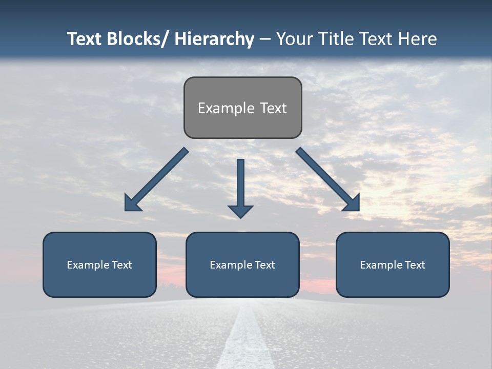 Turn Blur Sky PowerPoint Template