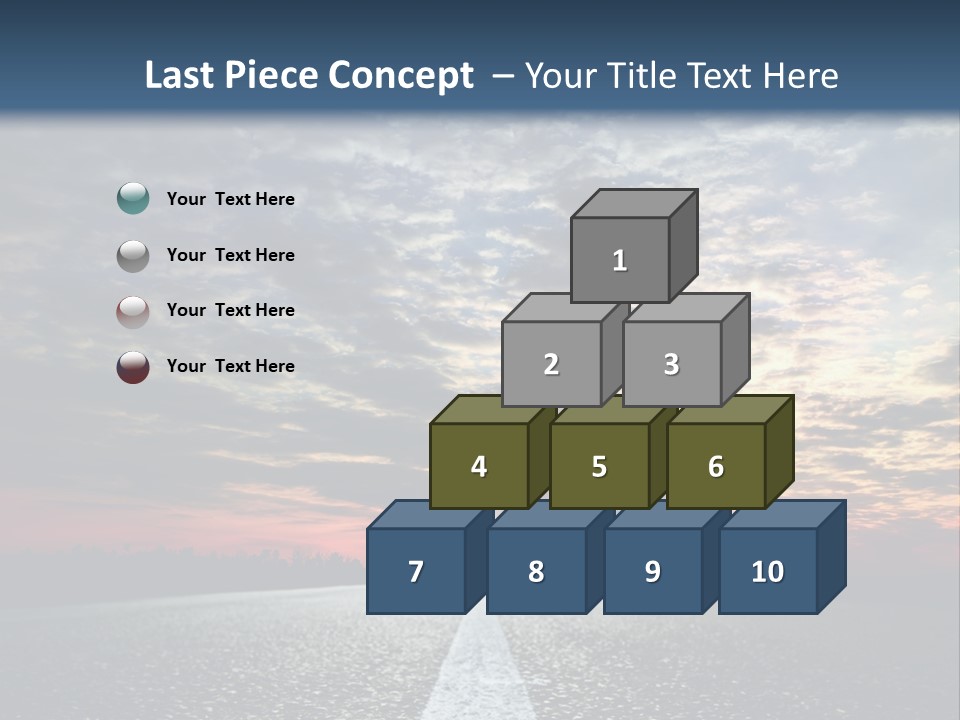 Turn Blur Sky PowerPoint Template