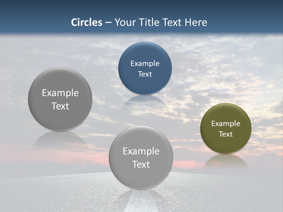 Turn Blur Sky PowerPoint Template