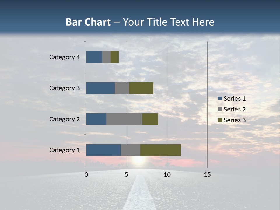 Turn Blur Sky PowerPoint Template