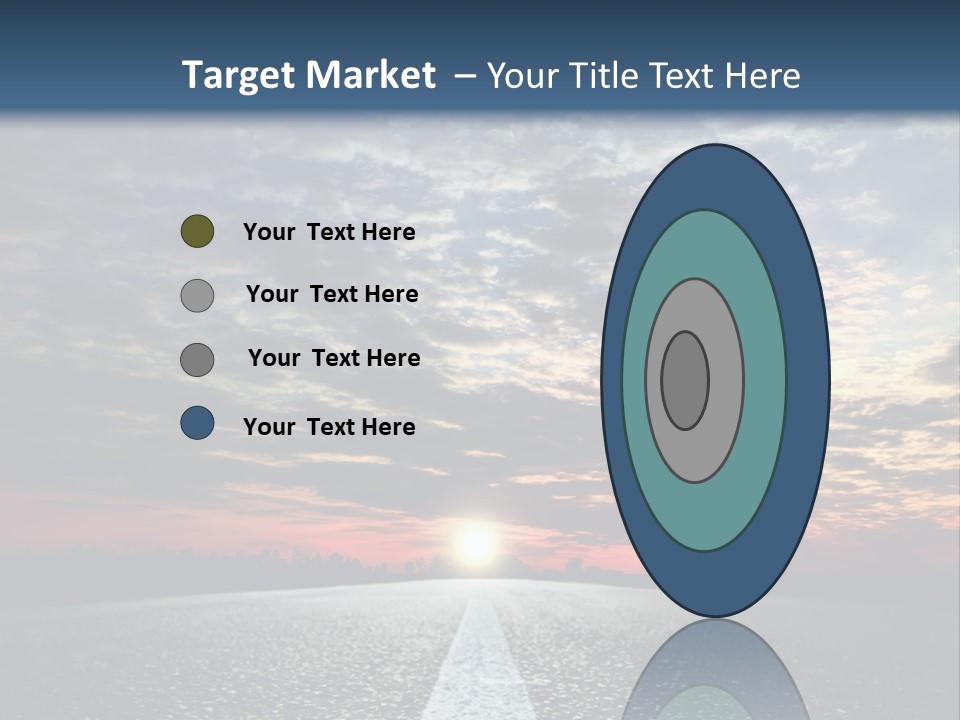 Turn Blur Sky PowerPoint Template