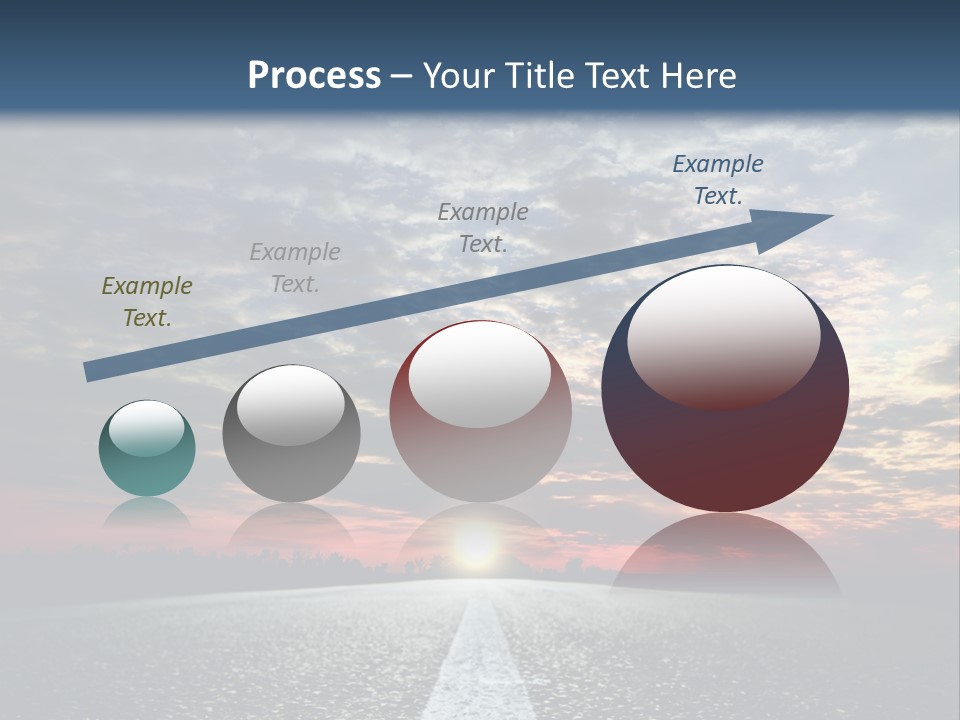 Turn Blur Sky PowerPoint Template
