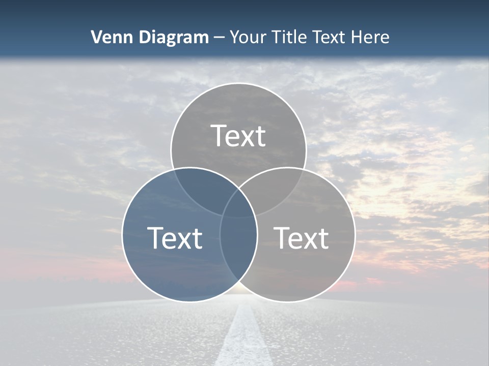 Turn Blur Sky PowerPoint Template