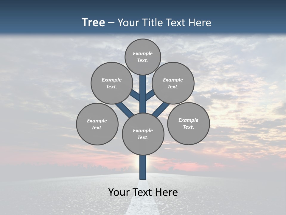 Turn Blur Sky PowerPoint Template