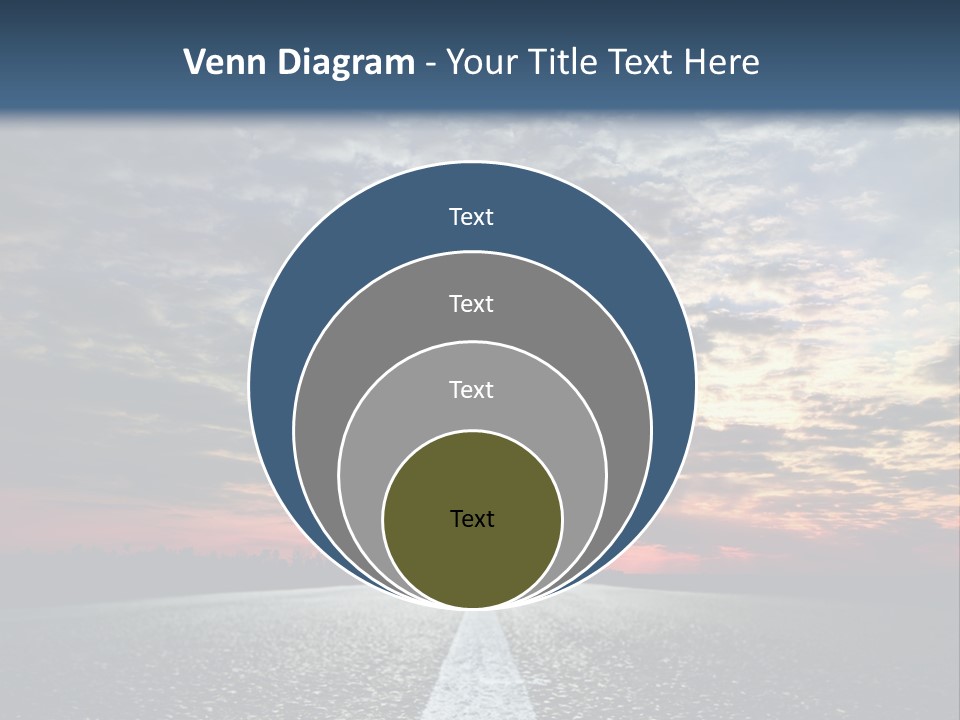 Turn Blur Sky PowerPoint Template