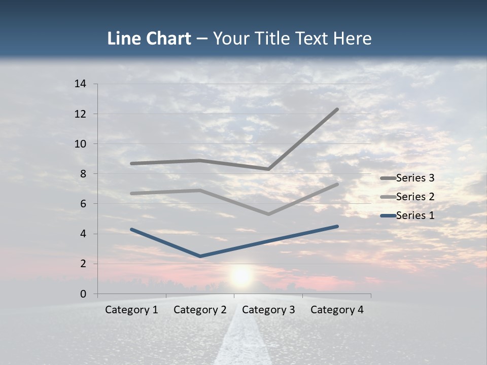 Turn Blur Sky PowerPoint Template