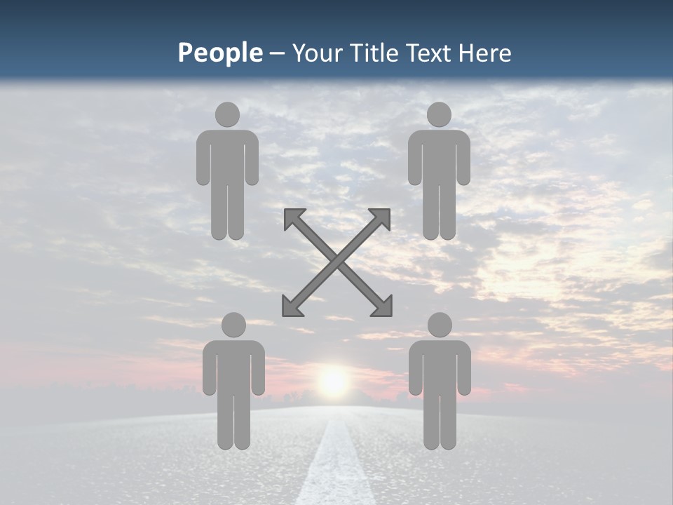 Turn Blur Sky PowerPoint Template