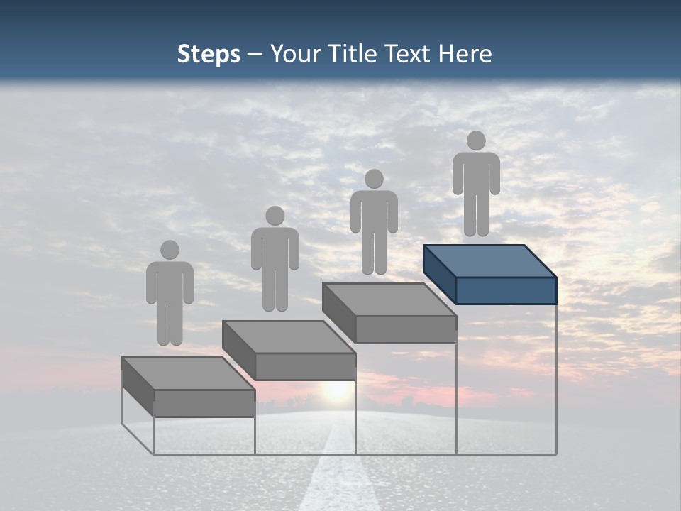 Turn Blur Sky PowerPoint Template