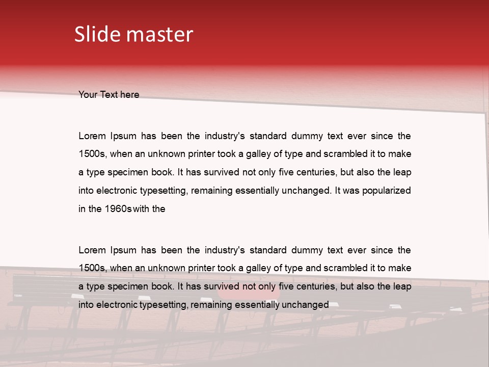 Commercial Text Large PowerPoint Template