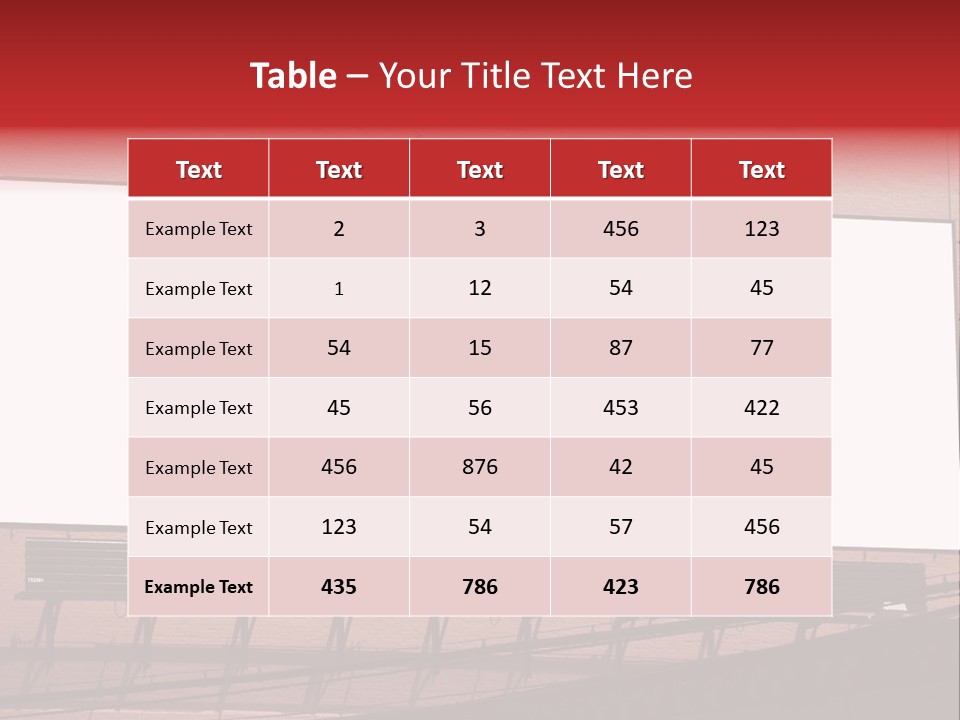 Commercial Text Large PowerPoint Template