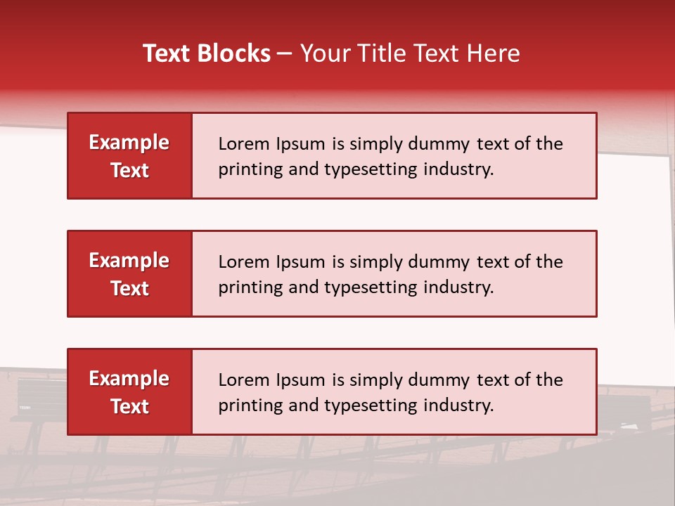 Commercial Text Large PowerPoint Template