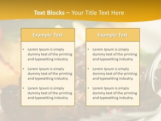 Dinner Fork Arugula PowerPoint Template