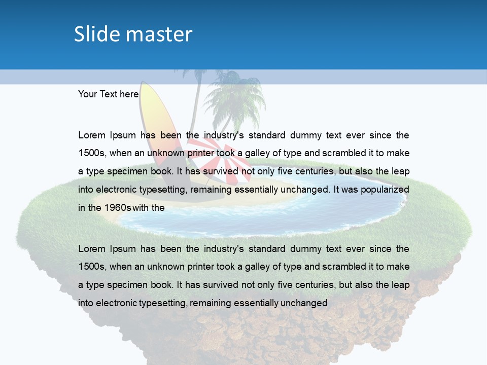 Tour Piece Imagine PowerPoint Template