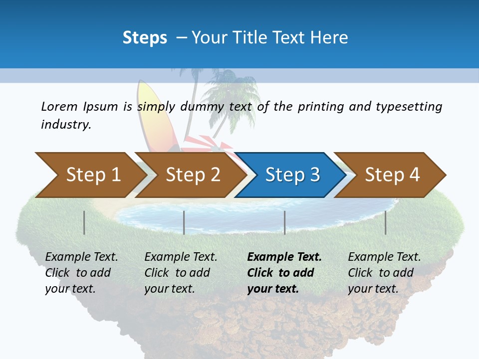 Tour Piece Imagine PowerPoint Template