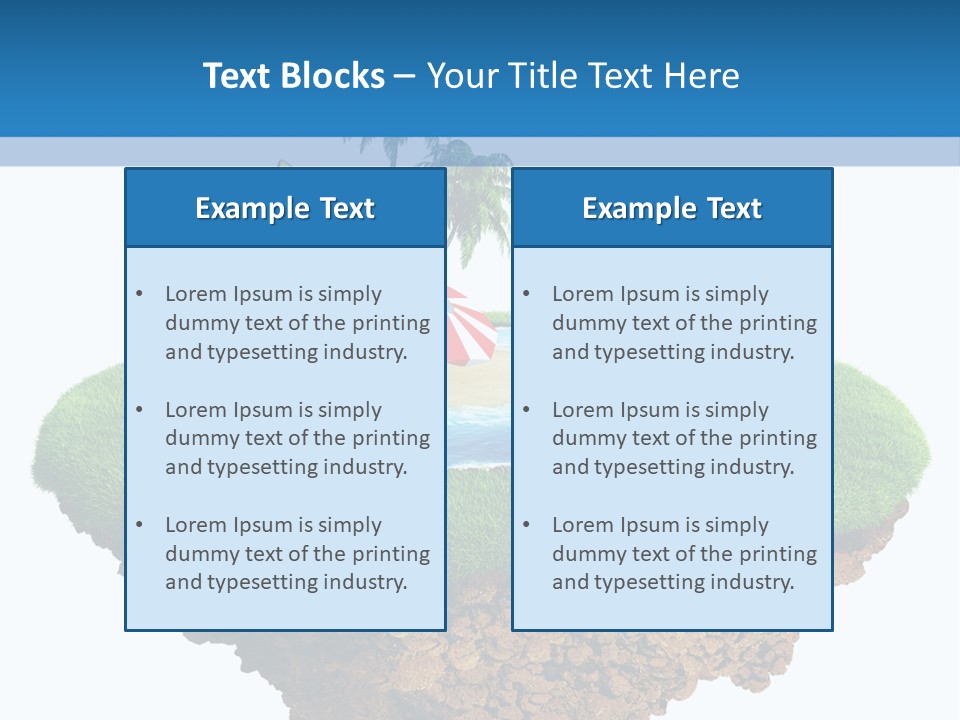 Tour Piece Imagine PowerPoint Template