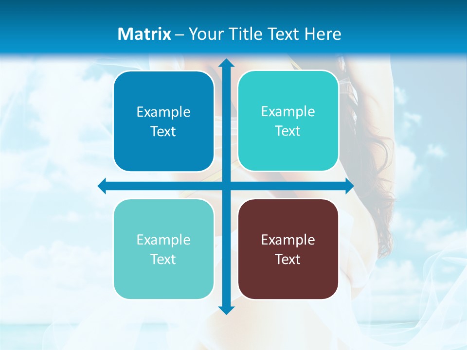 Paradise Happy Blue PowerPoint Template