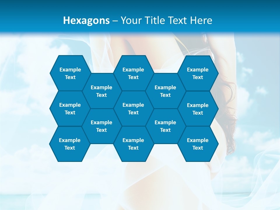 Paradise Happy Blue PowerPoint Template