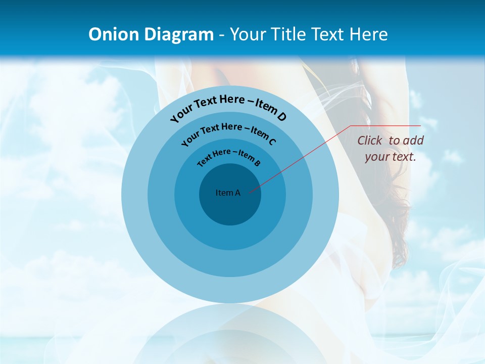 Paradise Happy Blue PowerPoint Template