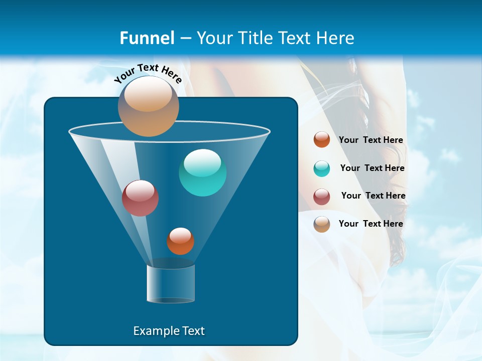 Paradise Happy Blue PowerPoint Template