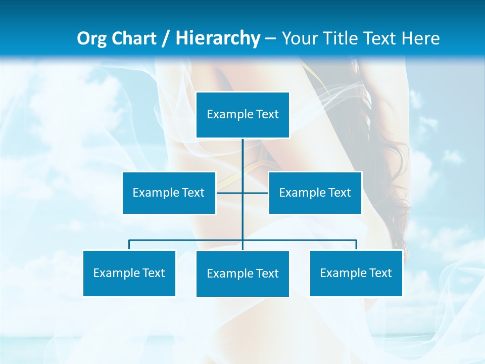 Paradise Happy Blue PowerPoint Template