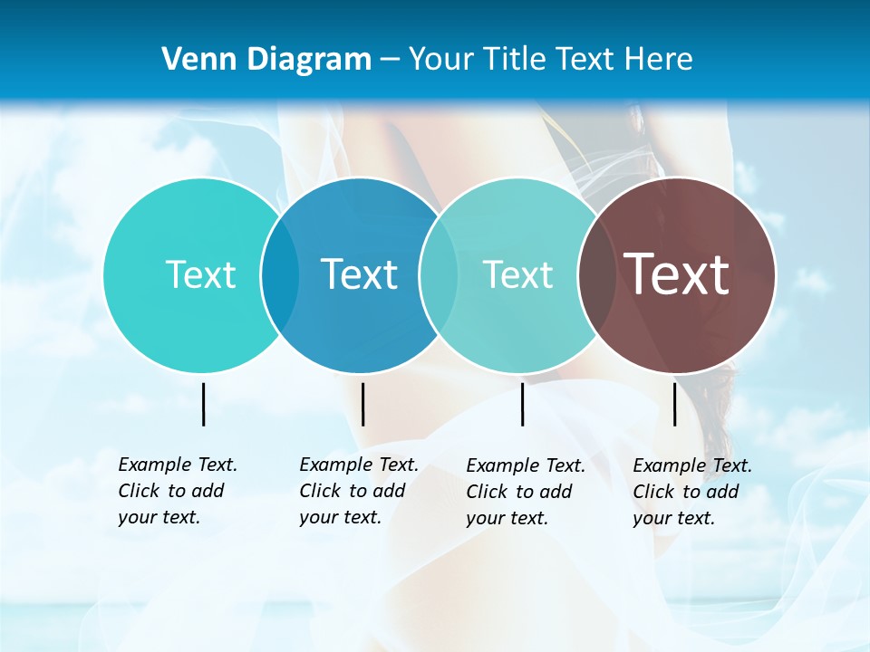Paradise Happy Blue PowerPoint Template