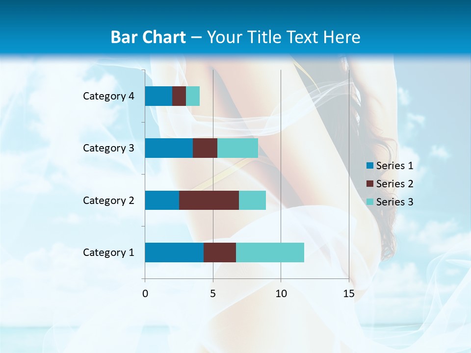Paradise Happy Blue PowerPoint Template