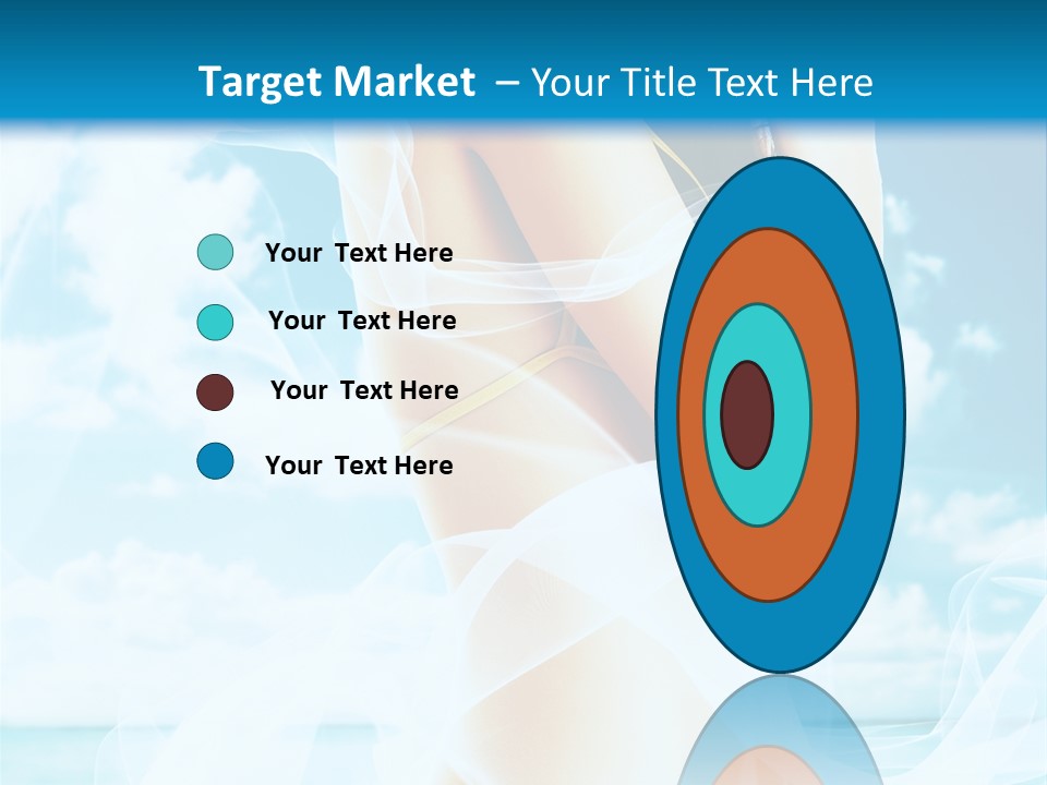 Paradise Happy Blue PowerPoint Template