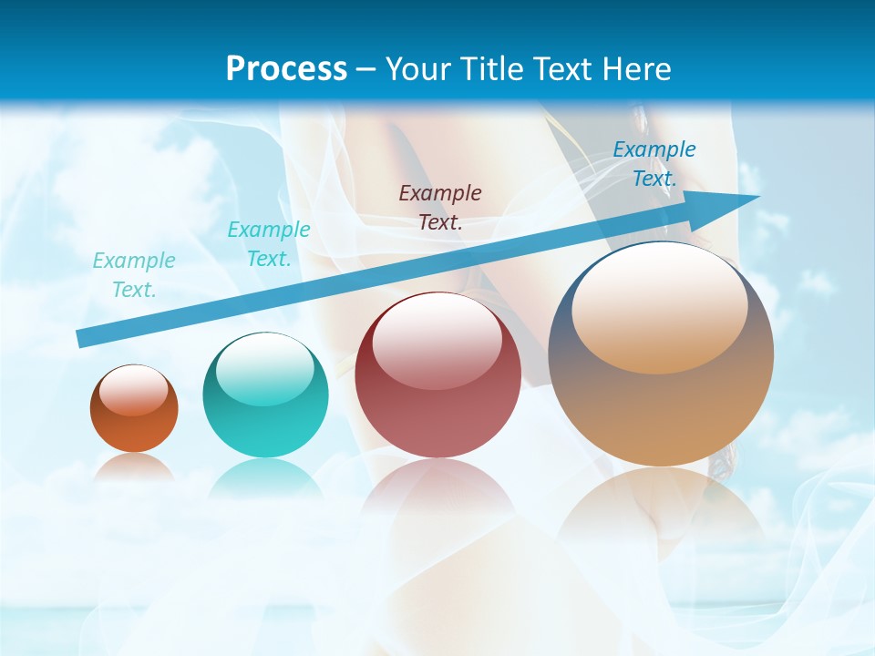 Paradise Happy Blue PowerPoint Template