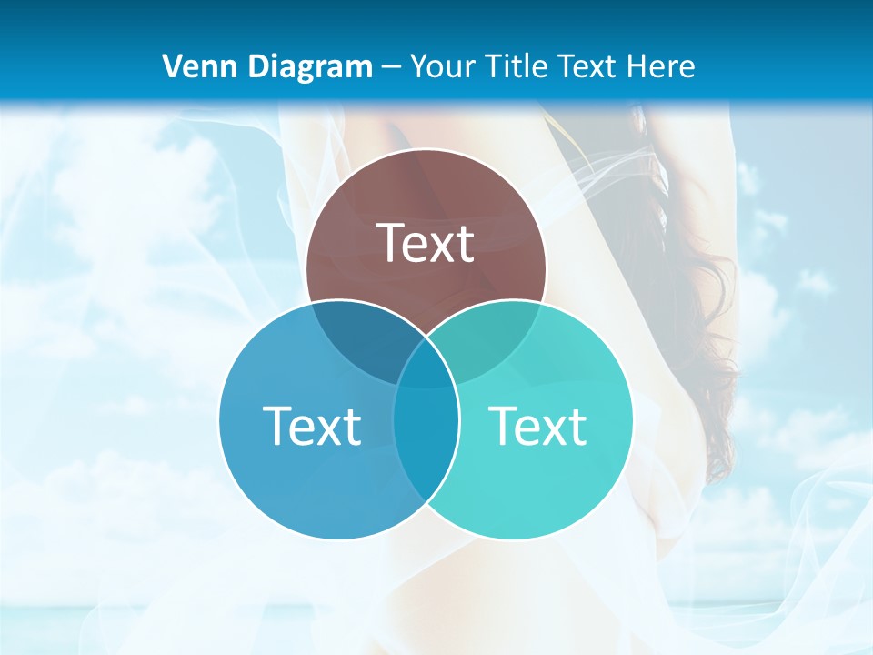 Paradise Happy Blue PowerPoint Template