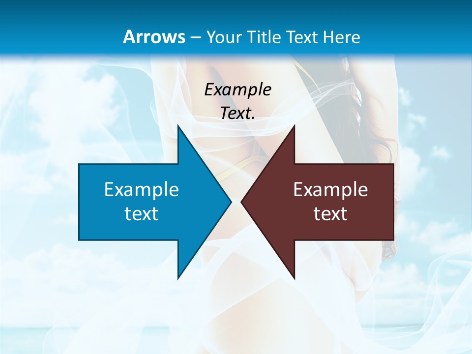 Paradise Happy Blue PowerPoint Template