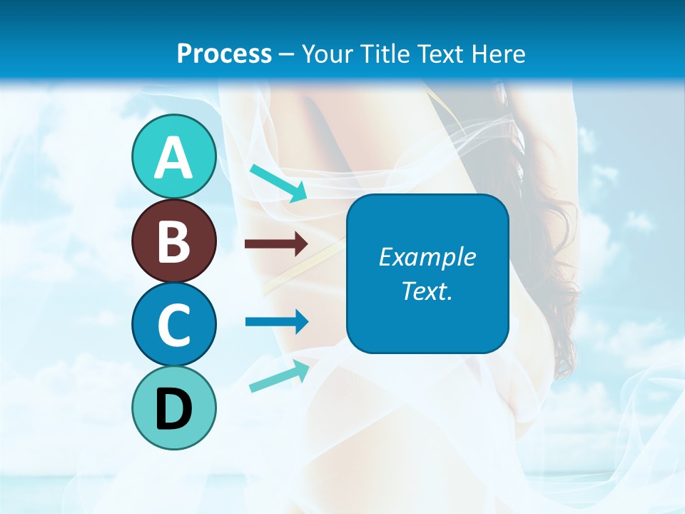 Paradise Happy Blue PowerPoint Template