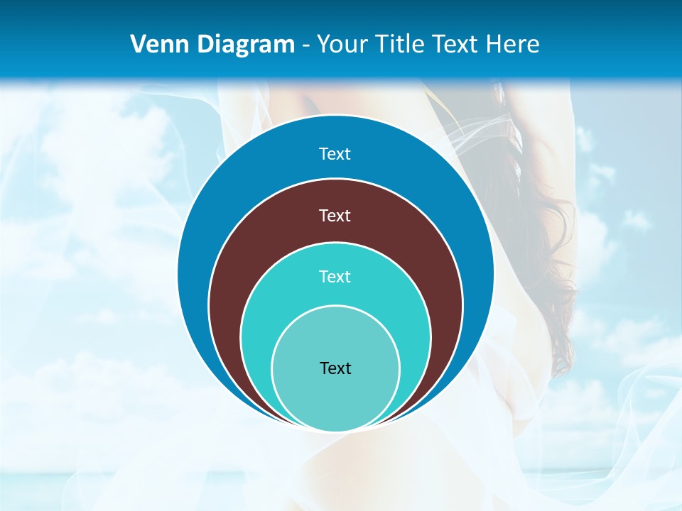 Paradise Happy Blue PowerPoint Template
