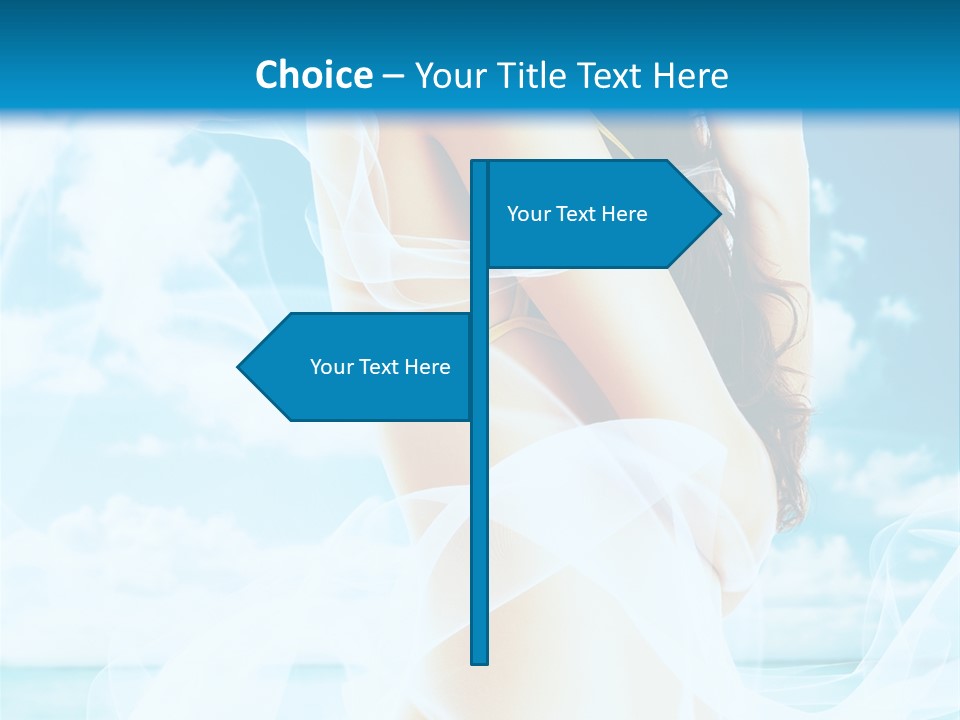 Paradise Happy Blue PowerPoint Template