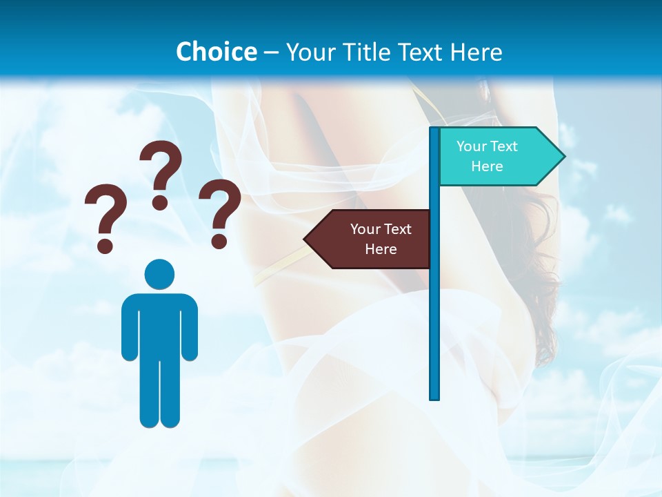 Paradise Happy Blue PowerPoint Template