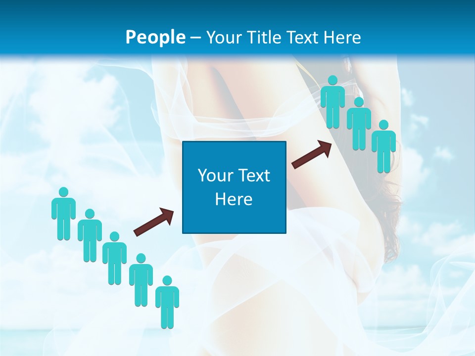 Paradise Happy Blue PowerPoint Template