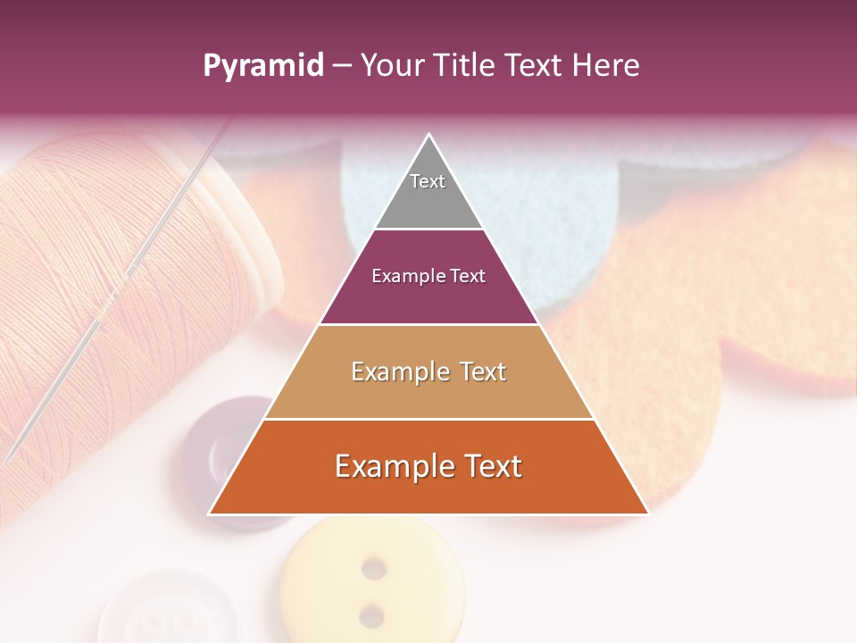 Textile Kit Sewing PowerPoint Template